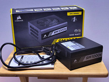 Corsair RM1000x 1000W 80+ Gold Modular PSU RPS0018 – No Cables – Tested Working picture