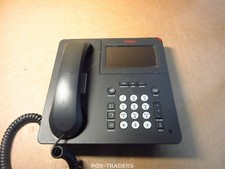Avaya 9641G Black Gigabit IP Color Touchscreen Display VOIP Phone INCL HANDSET picture