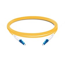 [2pcs] 1M‑30M LC UPC to LC UPC Simplex OS2 LSZH SingleMode Fiber Patch Cord FTTH picture