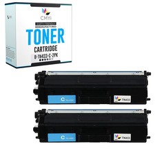 2PK Compatible CMYi TN433 Cyan Toner Cartridge fits Brother MFCL8905CDW L9570CDW picture