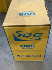 ICC Cat6 500MHz UTP Cable ICCABR6VBL Blue CMR 1000 Feet NEW picture