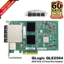 Dell QLogic QLE2564 Quad-Port 8Gb/s FC SFP+ PCIe 2.0 x8 Host Bus Adapter 45GPC picture
