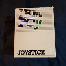 Vintage IBM PC Jr. Joystick Gaming Controller 1980's - 8 Pin Port With Box EUC picture