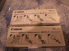 New Genuine Canon J1 Staples 6707A001[AC] 2 Boxes Of 3 Cartridges 5000 Per Cart picture