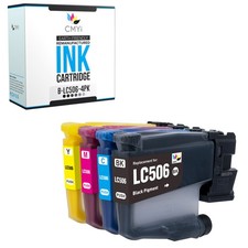 CMYi 4-Pack Compatible LC506 Ink Cartridges Combo fits Brother MFC-J4555DW picture