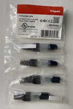 (Lot of 15) Legrand FTPUC65E-5PK CAT6 CAT 5E PCB PLUG 5PK FIELD TERM T568A/B picture