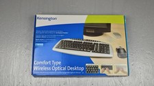 Kensington Comfort Type Rechargeable Wireless Optical Keyboard 64356 With Box picture