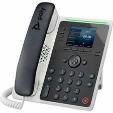 Hewlett Packard 89B50AA#ABA Poly Edge E220 IP Phone Black picture