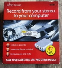 Xitel Inport Deluxe Stereo To PC Recording Kit Cassette LP Other Music Converter picture