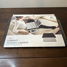 Logitech N315 Portable Lapdesk Laptop Lap Desk with Slide Out Mouse Pad Black picture