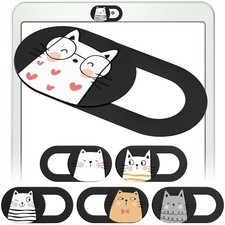 Webcam Cover Slide, Cat Lovers Gifts for , Cat Lover Themed Things, Mom Gifts... picture