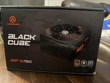 ARESGAME 1300W ATX Black Cube 3.0 PCIE 5.0 Power Supply, 80 Plus Gold Certified picture