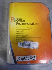 MS Microsoft Office 2007 Professional Full Vers. Licensed for 2 PCs=SEALED BOX= picture