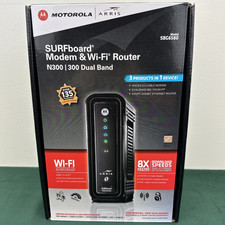 Motorola ARRIS SURFboard SBG6580 DOCSIS 3.0 Cable Modem Wi-Fi Router N300 picture