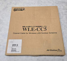 Buffalo AirStation Pro 5m Coaxial Outdoor Antenna Cable - NIB picture
