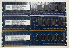 Nanya 6GB 3x2GB DDR3-1333 PC3-10600U RAM Memory 240-Pin DIMM NT2GC64B88B0NF-CG picture
