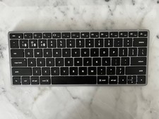 Satechi Slim X1 Bluetooth Backlit Keyboard for MacBook, iPad, iMac | Space Gray picture