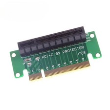 PCI-E x8 turns 90 degrees to the left picture