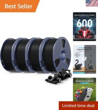4KG Upgrade PLA+2.0 3D Printer Filament Bundle, PLA Plus 2.0 Filament 1.75mm,... picture