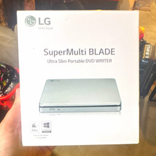 LG SuperMulti BLADE Ultra Slim USB DVD/CD Writer 8x USB-Powered Silver AP70NS50 picture