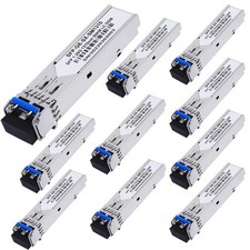 10 Pack 1.25G SFP LC Module 1000Base-LX (SMF1310nm20kmDDM) picture