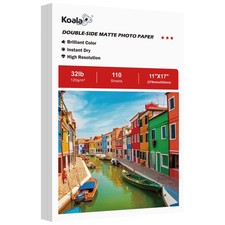 110 Sheets 11x17 Inch 32LB Double Sided Matte Photo Presentation Paper Inkjet picture