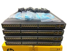 JC772A I LOT OF 4 HP 5900AF-48XG-4QSFP+ Switches Dual PSU Fans JC680A JC682A picture