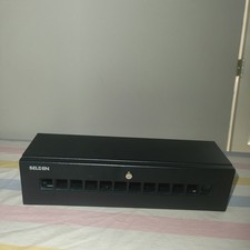 BELDEN #AX107477 Patch Box, 12 Ports, Cat6+ and Cat5e, Black picture