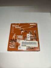 Microsoft Works Suite 2002 Software CD Five Disc Set ClipArt Encarta Picture It picture