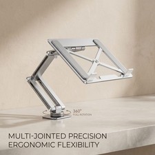 Adjustable Laptop Arm Mount For Desk Clamp Stand 360 Rotating Holder 17in picture