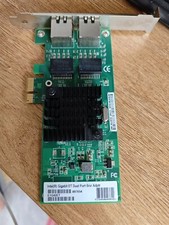 For Intel E1G42ET 1G Gigabit PCIe Network Card with Intel 82576 Chip Dual RJ45 picture