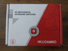 65 Pack New HK Gaming Mechanical Keyboard Switches, White Free US Shipping picture