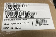 APC Dell 1T890 AP6020 Rapid power Distribution Unit  PDU-20 A/L5-20 NEW picture