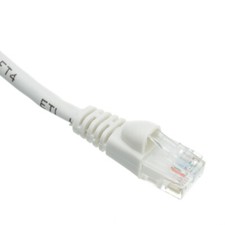 Snagless 35 Foot Cat5e White Network Ethernet Patch Cable picture