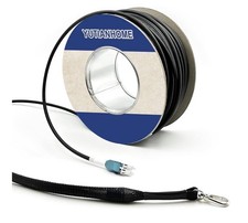 Yutianhome Fiber Optic Cable LC/uniboot-LC/uniboot  TPU 5.0mm 200M (656 ft) OM3 picture