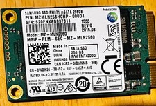 Samsung PM871 256GB mSATA SSD + Dell Latitude E7450 Caddy FCN4M picture