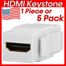 HDMI Keystone Jack 4K HDMI Coupler for Patch Panels Wall Plates Surface Boxes picture