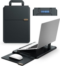 16 inch Laptop Sleeve with Handle, MacBook Sleeve with Adjustable Stand & Mouse picture