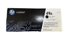 Genuine HP 49A Black Laser Jet Toner Cartridge Q5949A New Sealed OEM 1320 READ picture