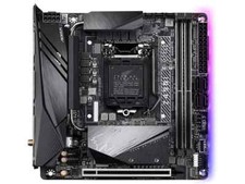 GIGABYTE Z490I AORUS ULTRA LGA 1200 Intel Z490 Mini-ITX Motherboard Test ok picture