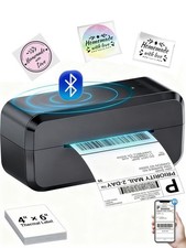 Phomemo Bluetooth Shipping Label Printer for Amazon, Shopify, Ebay,Tiktok lot picture