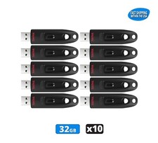 Sandisk Ultra 32GB USB 3.0 Flash Drive Thumb Drive Pen Drive (10 Pack) picture