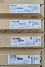 Genuine Ricoh SP C811DN CMYK Toner Set Black Cyan Magenta Yellow OEM New Sealed picture