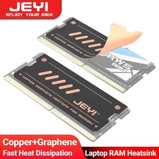 JEYI Graphene Laptop RAM Heatsink Dual-Layer Graphene Copper Memory Radiator New picture