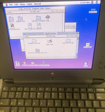 Apple Macintosh PowerBook 540c Laptop 12MB 320MB AC Adapter Cables CLEAN WORKING picture