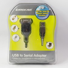 IOGEAR GUC232A USB to PDA/Serial (DB9) Adapter w/PC&Mac Drivers *FOR OLD OS* picture