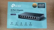 TP-LINK TL-SG108 8-Port Gigabit Unmanaged Desktop Switch RJ-45 New in Box picture