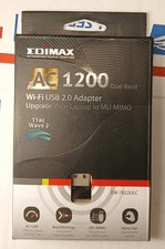 New Edimax Ew-7822ULC Ac1200 Dual Band 802.11ac 2.4/5G Wave 2 Wifi USB Adapter picture