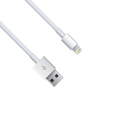 KNTK 3ft Lightning USB Cable Charge Sync for iPhone iPad MFi Certified Cord Wht picture
