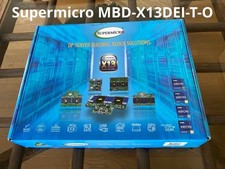 Supermicro MBD-X13DEI-T-O Dual Socket E ATX Server MB Xeon DDR5 ECC Mint picture